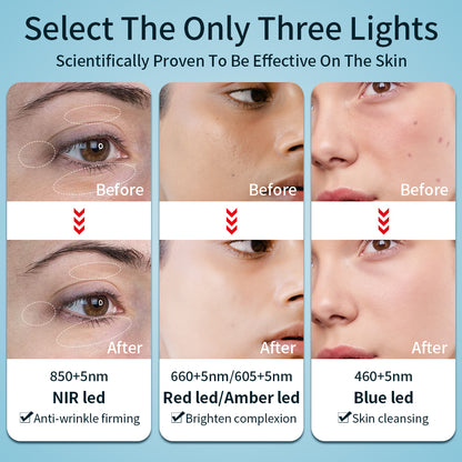 LED-Lichttherapie-Gesichtsmaske – Anti-Aging