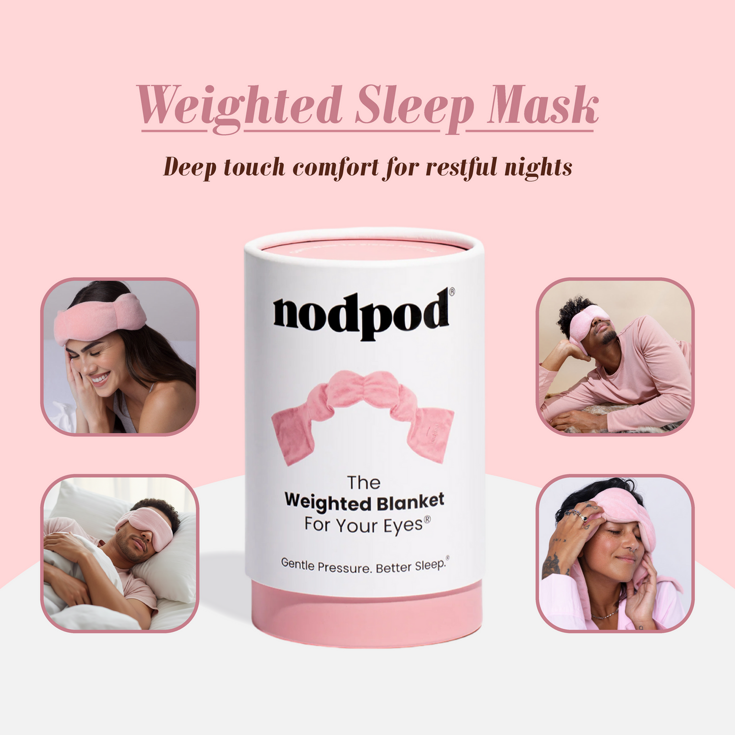 Weighted Sleep Mask for Deep Sleep