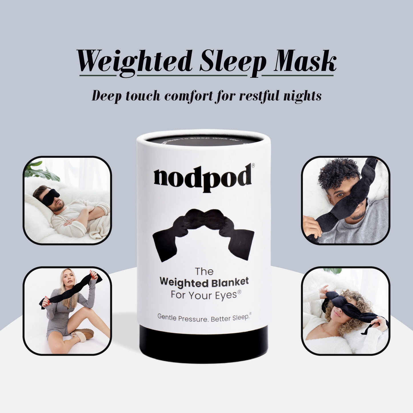Weighted Sleep Mask for Deep Sleep