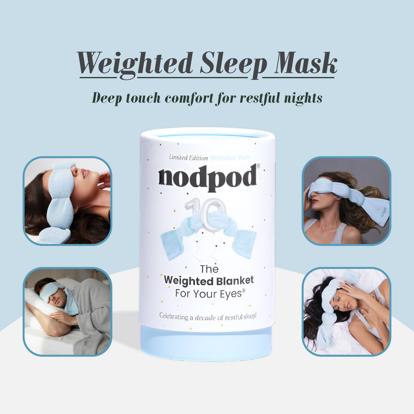 Weighted Sleep Mask for Deep Sleep